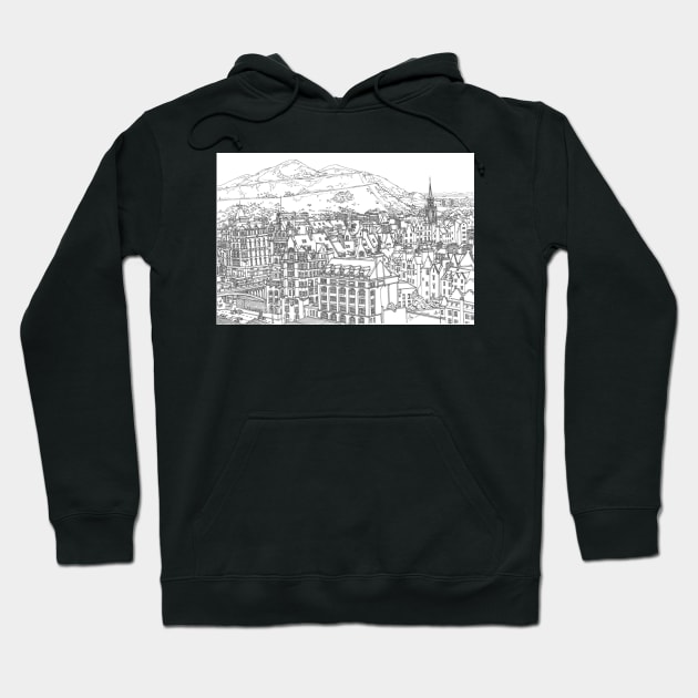 Edinburgh Hoodie by valery in the gallery